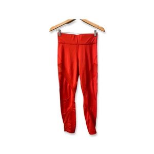 MICHI Inversion High Rise Red Leggings - Size M